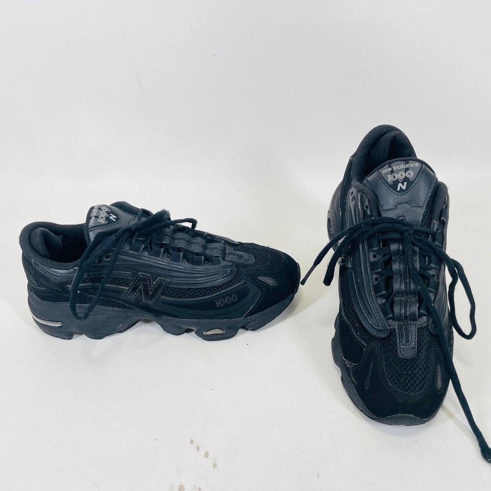 New Balance 1000 Black Mens Sneakers M1000B Low Top Running Shoes Size 7.5